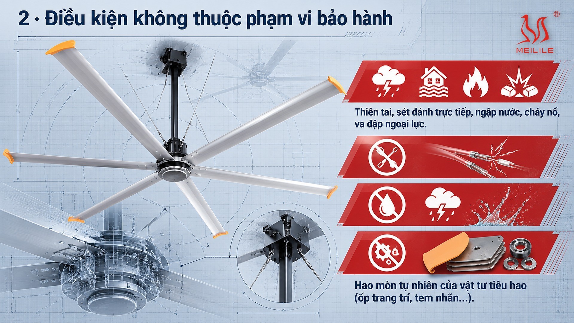 2 · Điều kiện không thuộc phạm vi bảo hành