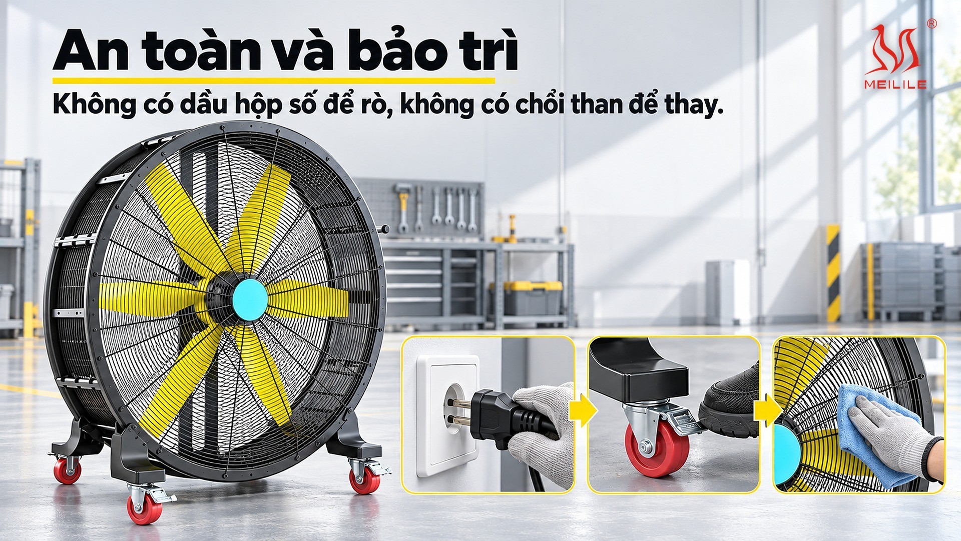 An toàn và bảo trì