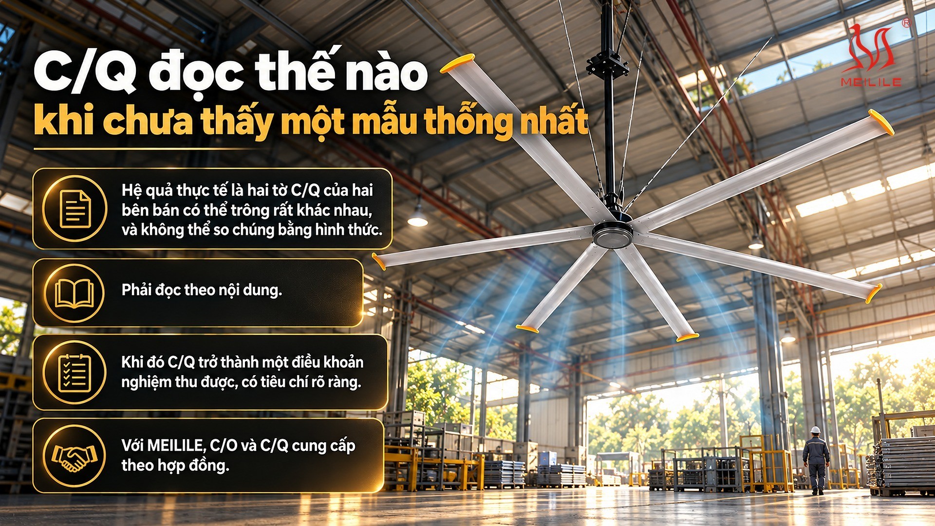 C/Q đọc thế nào khi chưa thấy một mẫu thống nhất