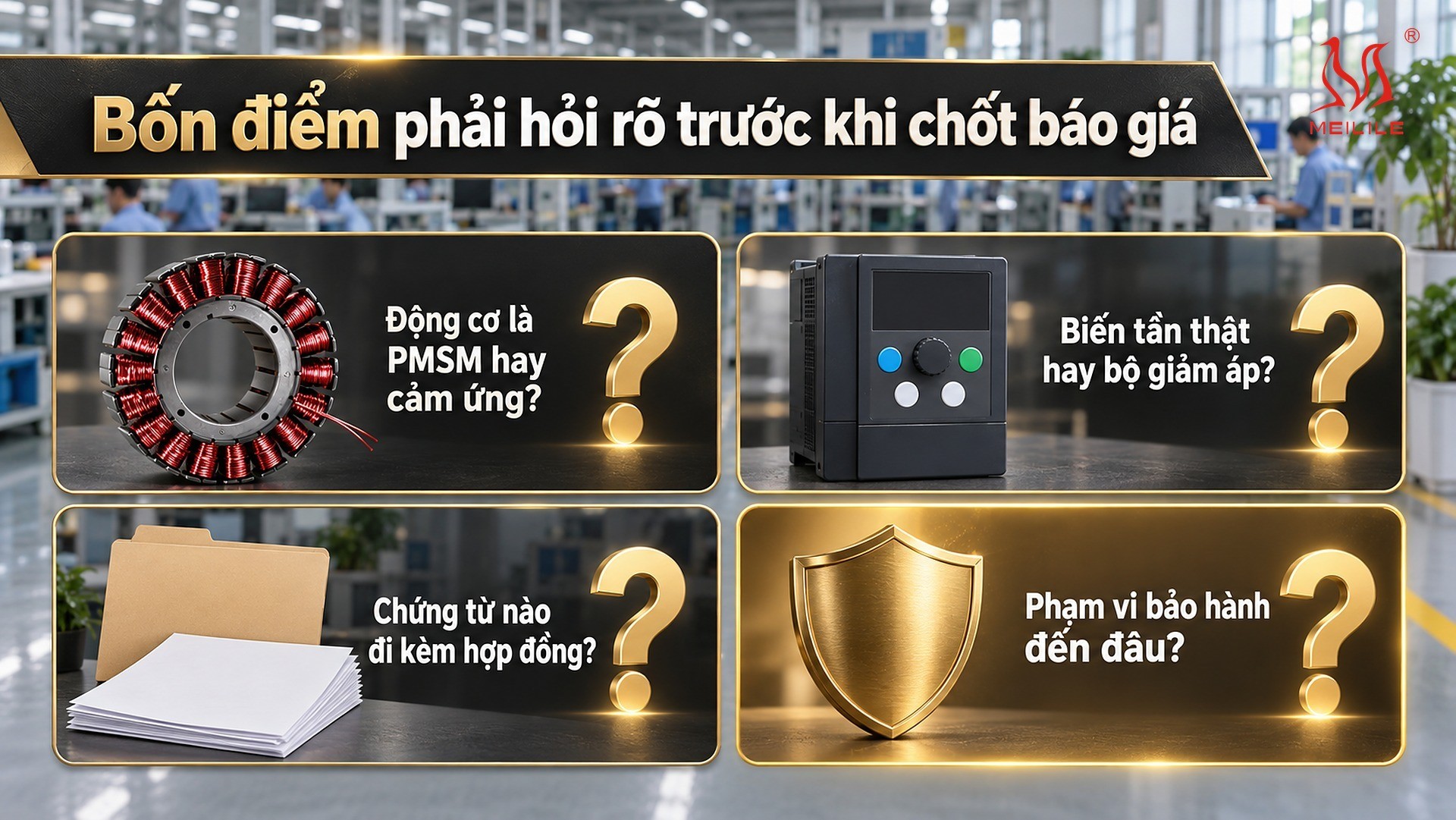 Hỏi đáp về giá quạt trần công nghiệp