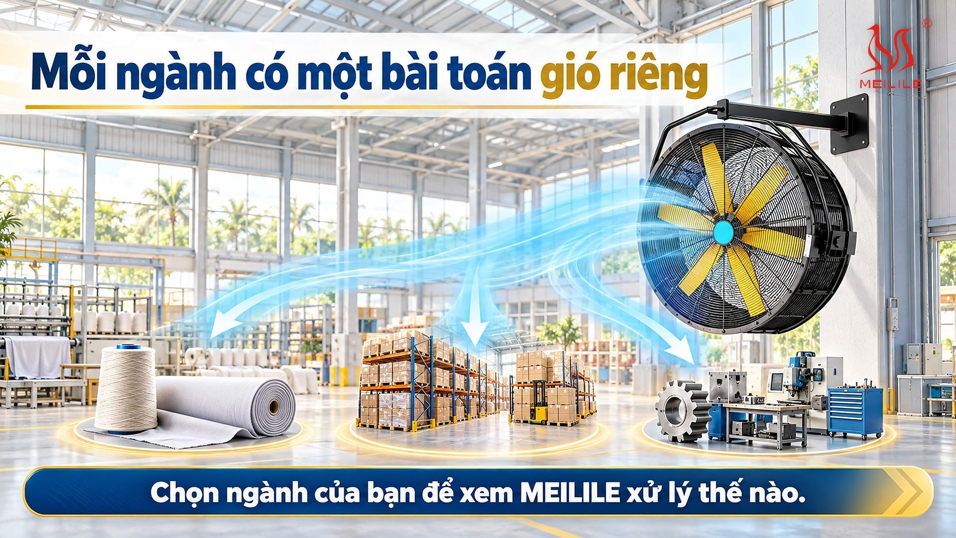 Mỗi ngành có một bài toán gió riêng