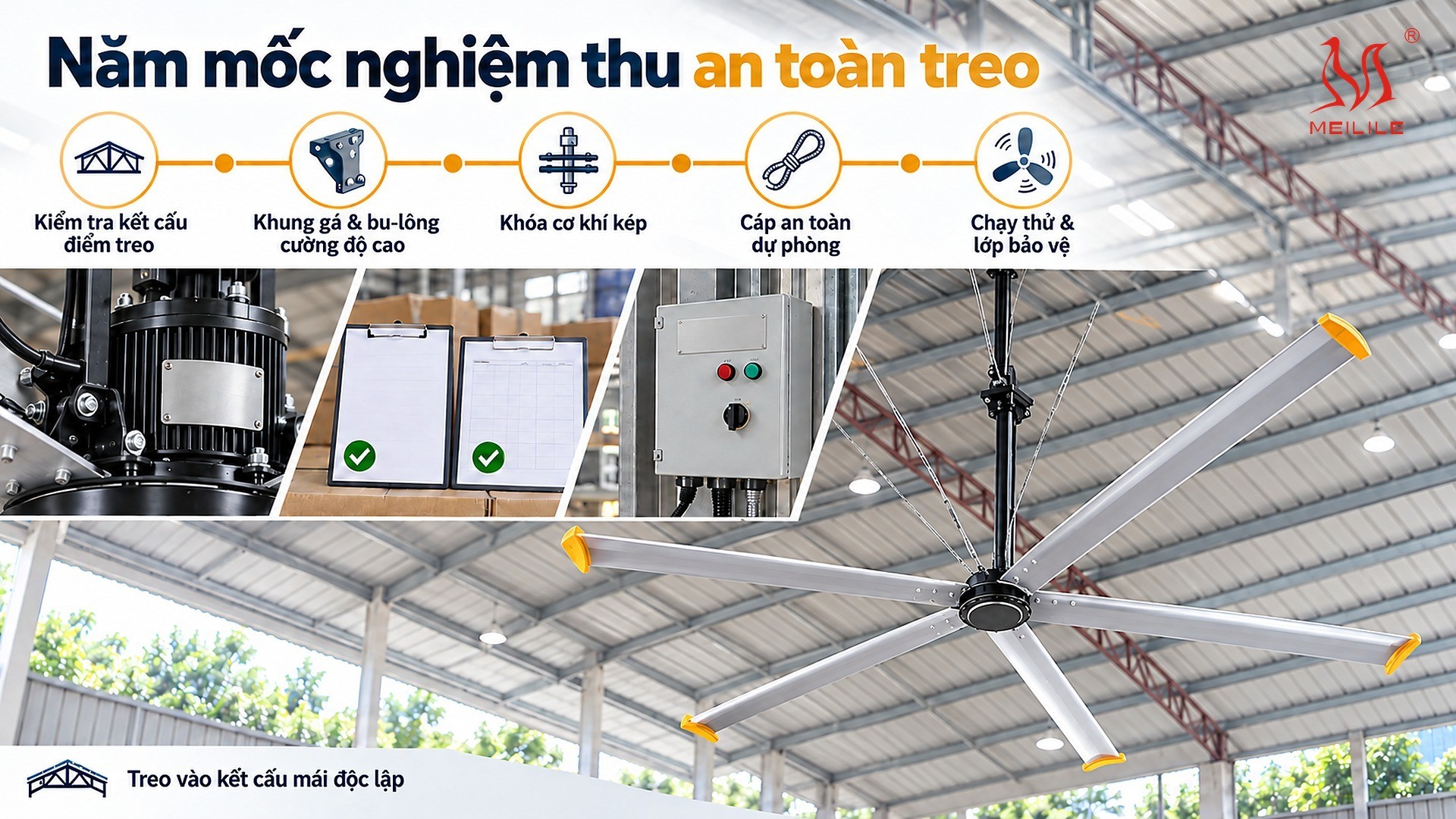 Tải điểm treo bằng khối lượng tịnh nhân 6: con số đưa cho kỹ sư kết cấu