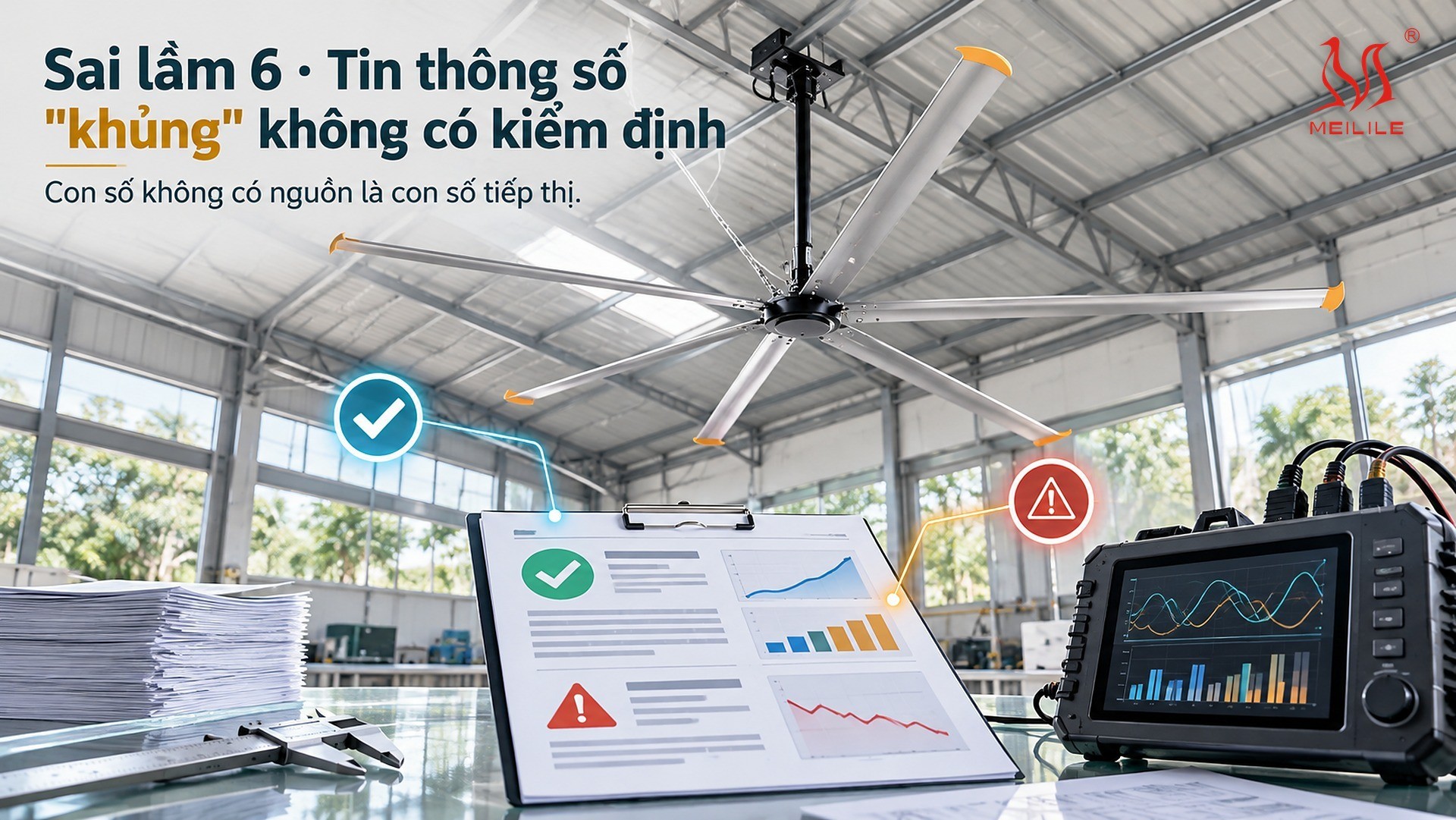 Sai lầm 6 · Tin thông số "khủng" không có kiểm định