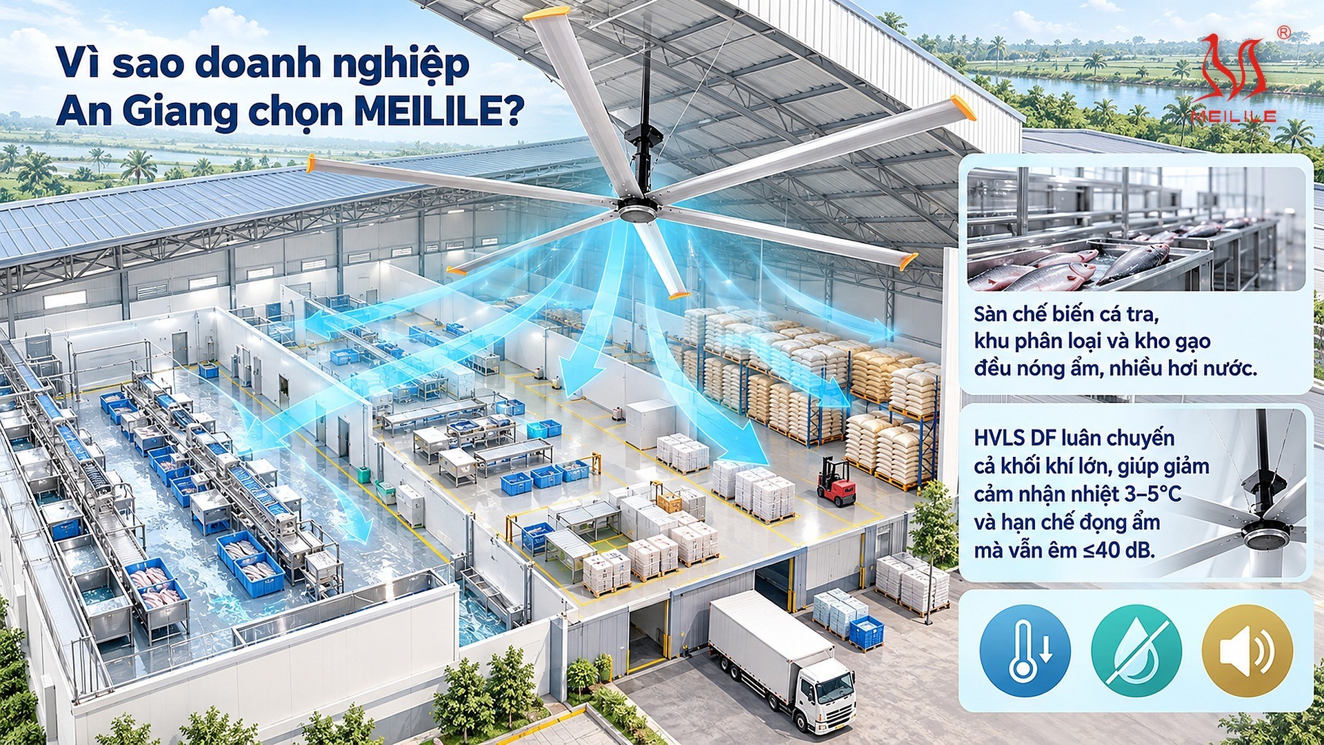 Vì sao doanh nghiệp An Giang chọn MEILILE?