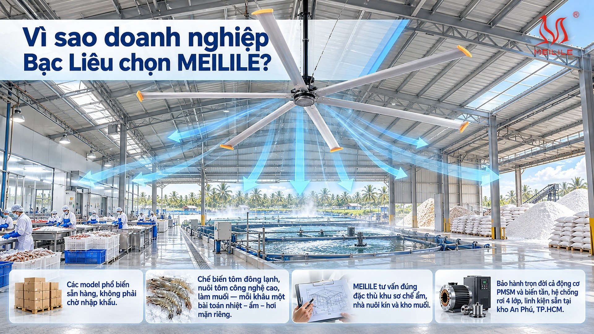 Vì sao doanh nghiệp Bạc Liêu chọn MEILILE?