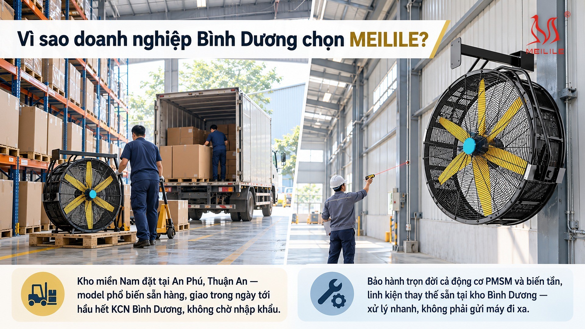 Vì sao doanh nghiệp Bình Dương chọn MEILILE?