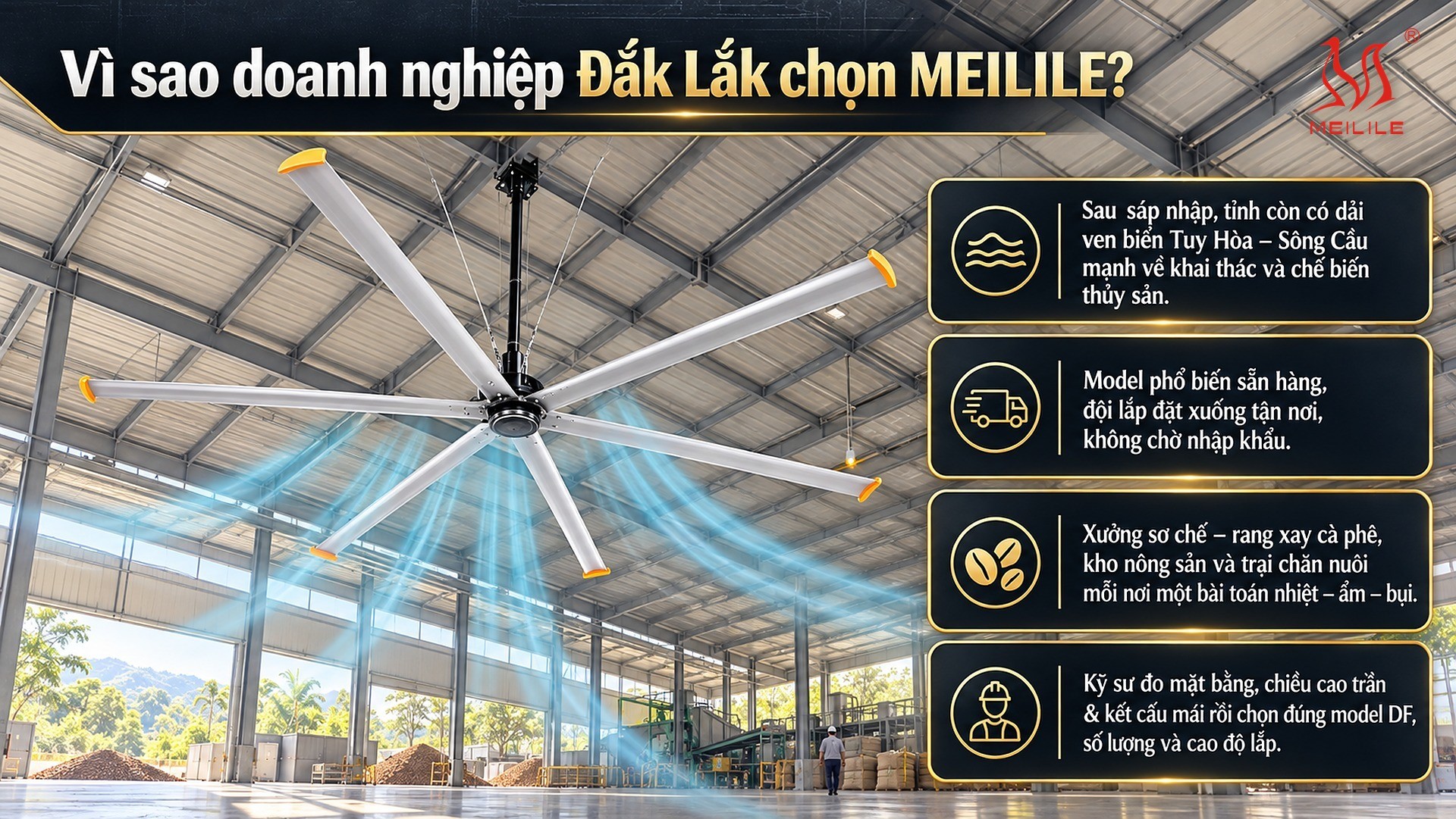 Vì sao doanh nghiệp Đắk Lắk chọn MEILILE?