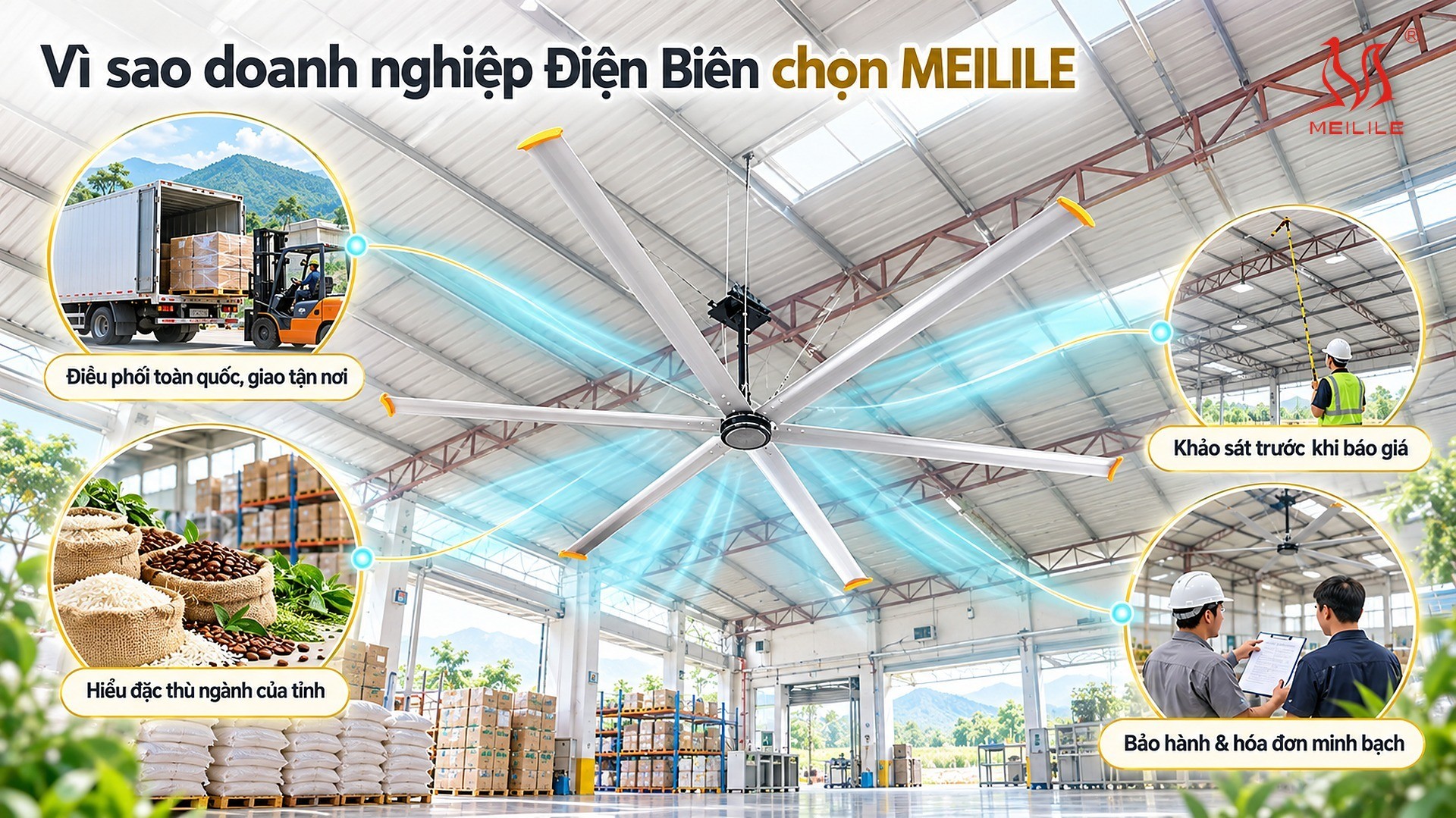 Vì sao doanh nghiệp Điện Biên chọn MEILILE