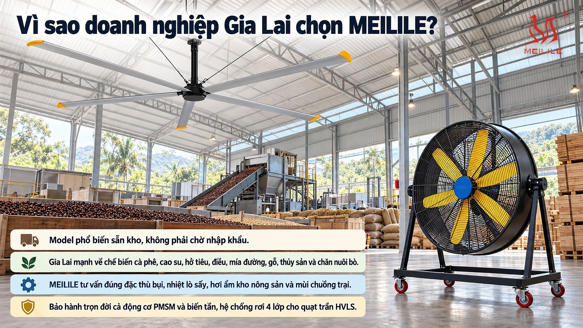Vì sao doanh nghiệp Gia Lai chọn MEILILE?