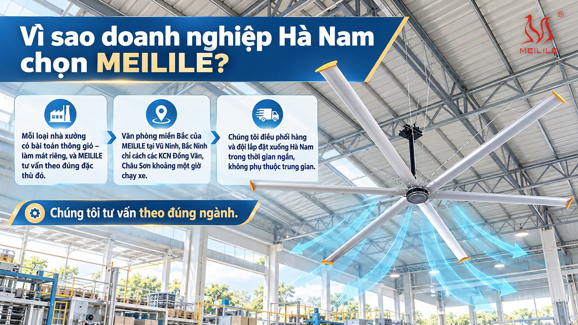Vì sao doanh nghiệp Hà Nam chọn MEILILE?