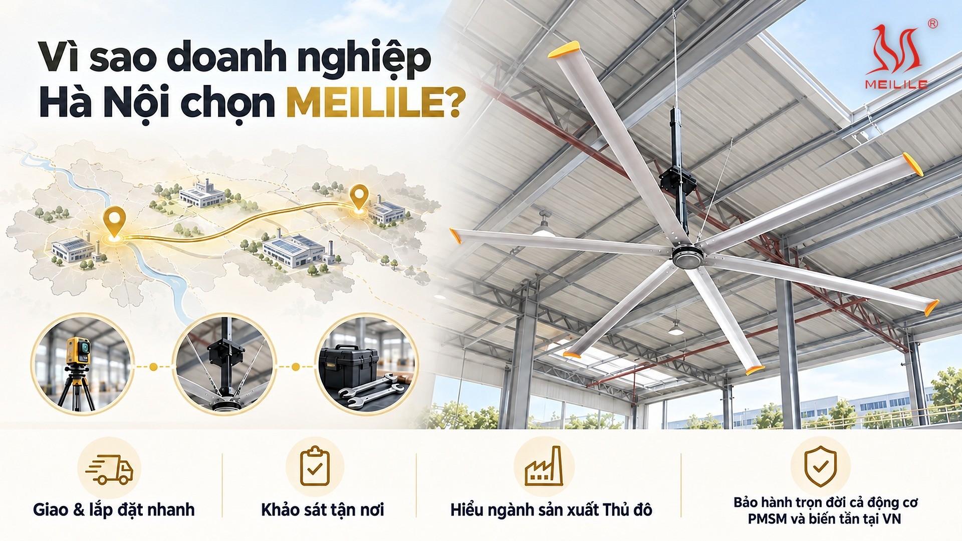 Vì sao doanh nghiệp Hà Nội chọn MEILILE?