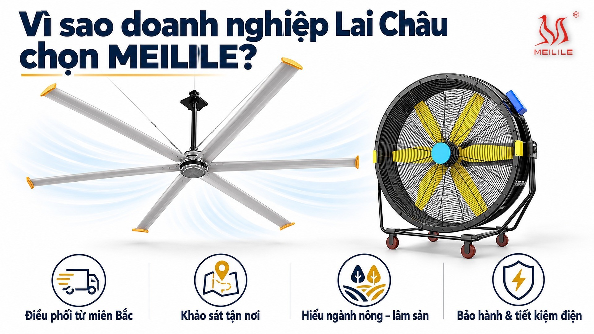 Vì sao doanh nghiệp Lai Châu chọn MEILILE?