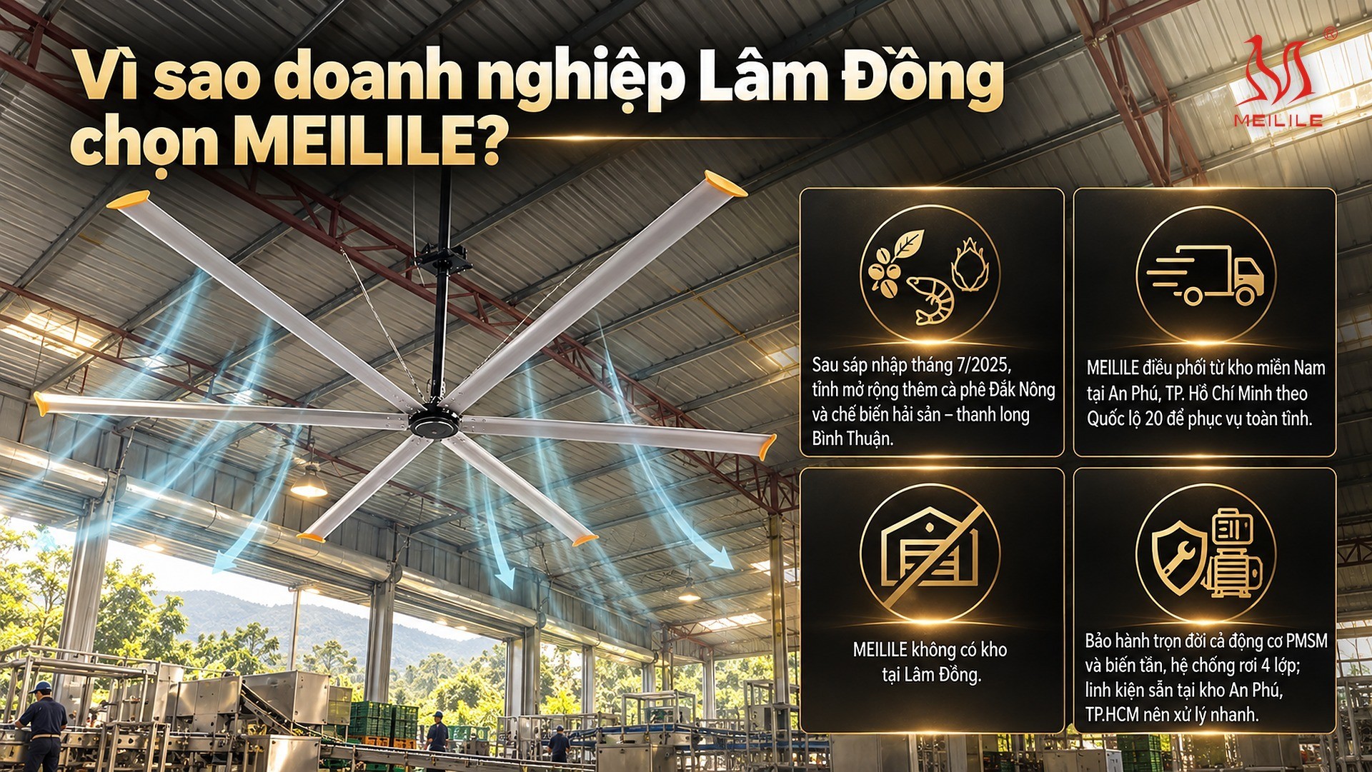 Vì sao doanh nghiệp Lâm Đồng chọn MEILILE?