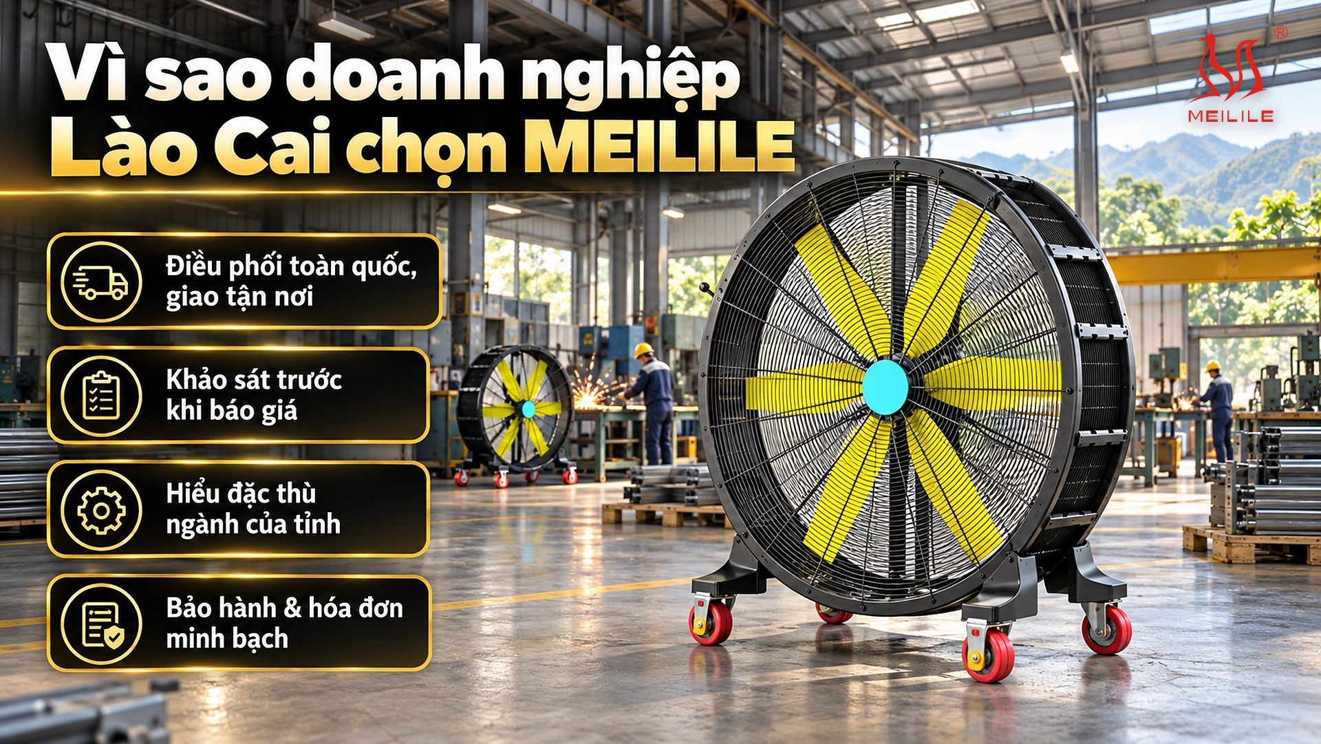 Vì sao doanh nghiệp Lào Cai chọn MEILILE