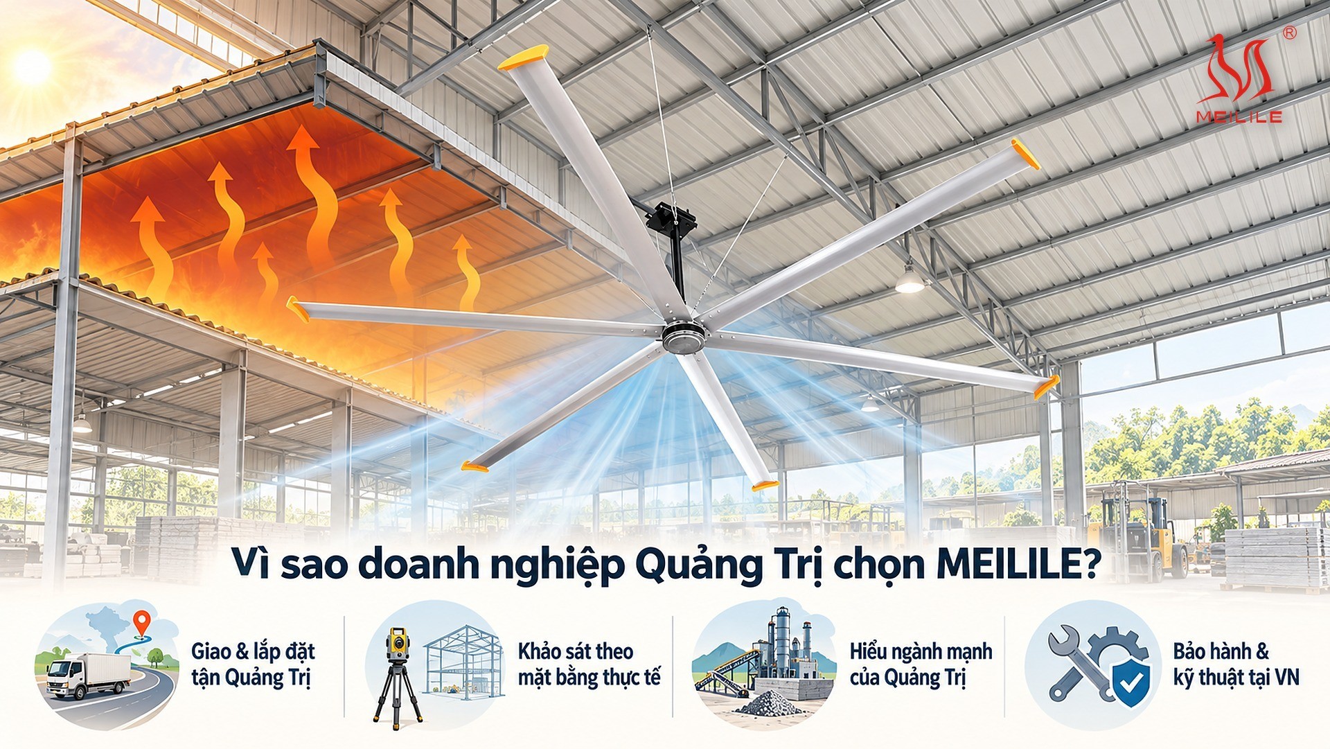 Vì sao doanh nghiệp Quảng Trị chọn MEILILE?