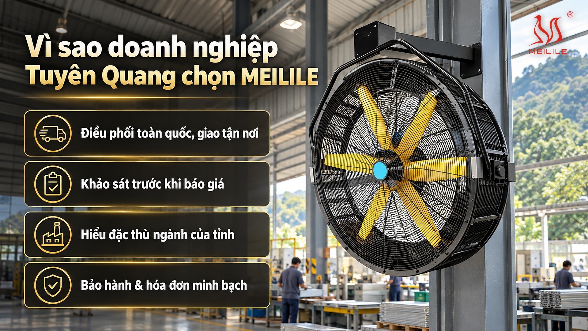 Vì sao doanh nghiệp Tuyên Quang chọn MEILILE